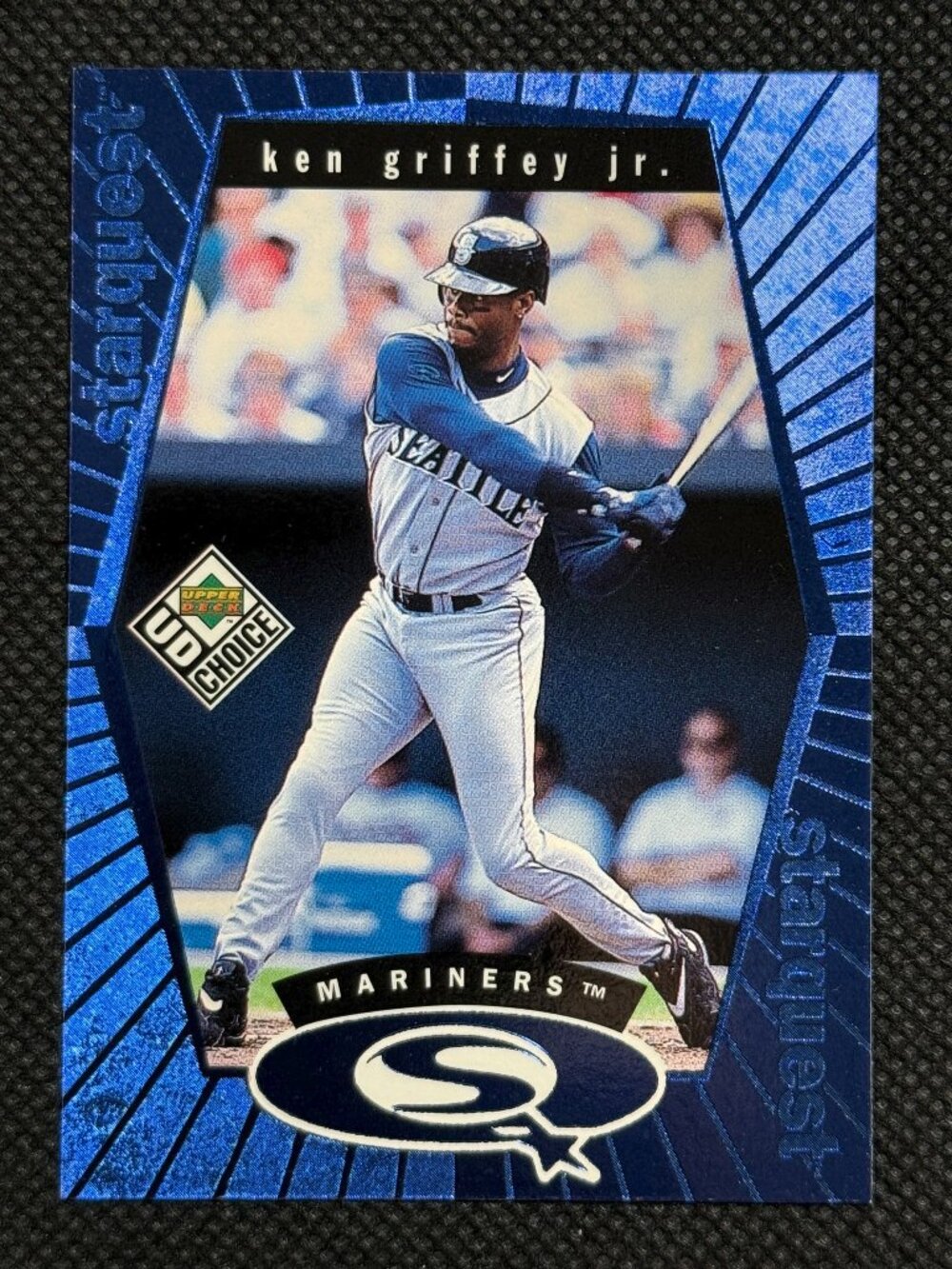 Ken Griffey Jr 1999 Upper Deck UD Choice Starquest #SQ1 Blue Seattle Mariners